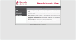 Desktop Screenshot of edgeid.edgecombe.edu