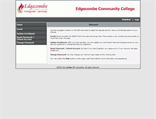 Tablet Screenshot of edgeid.edgecombe.edu